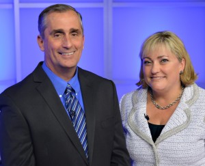 The Intel board of directors has elected Brian Krzanich, 52, as Intel's next chief executive officer and elected Renée James, 48, as Intel's next president.