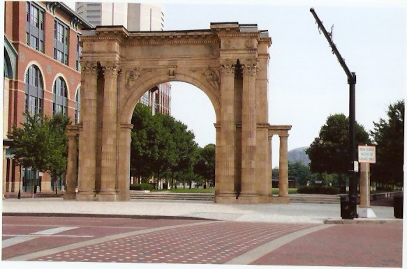 Union Station Arch Columbus Ohio